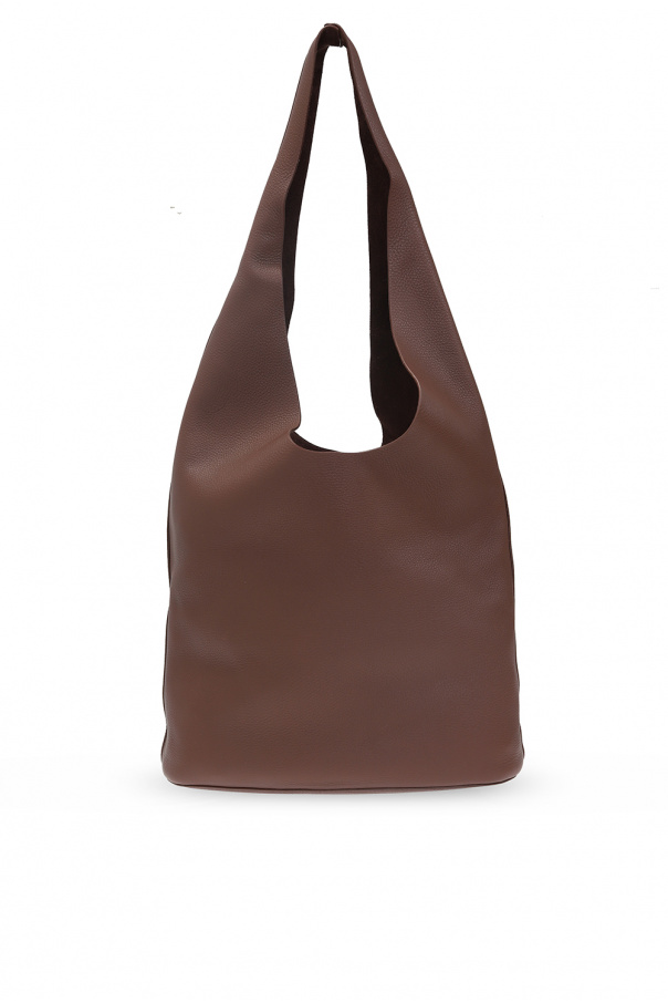 Brown 'Bindle Three' hand bag The Row